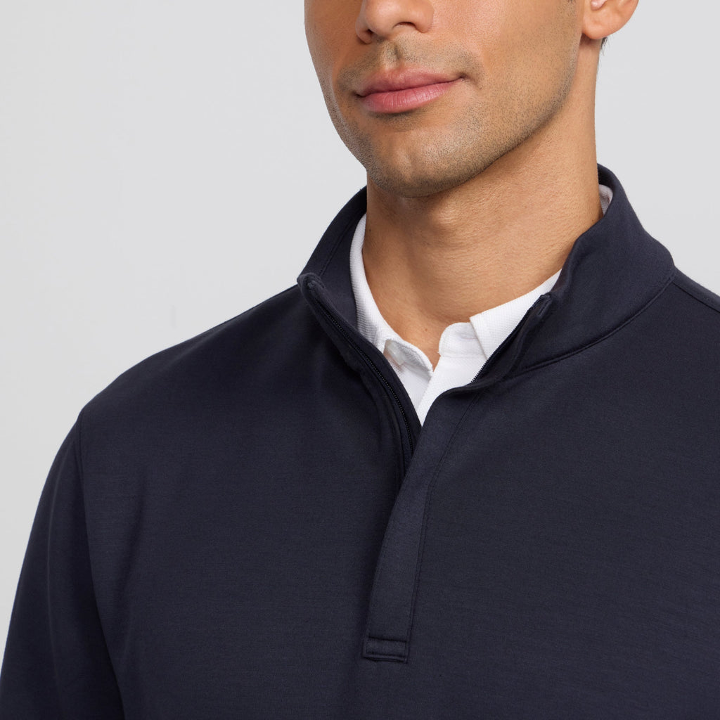 Sandwash Quarter-Zip -- Deep Blue