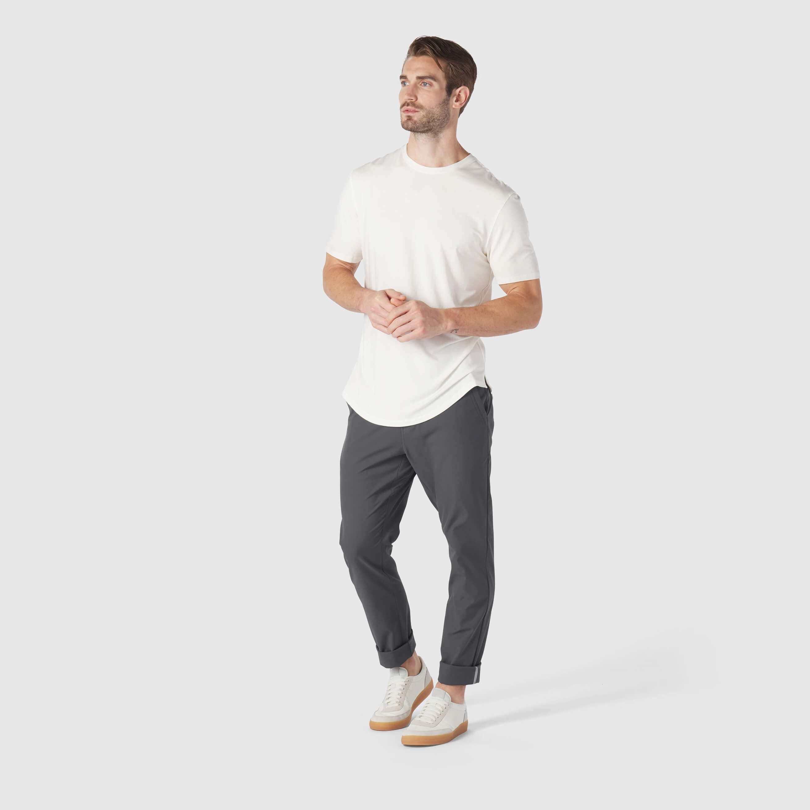 Anytime Tee -- True White