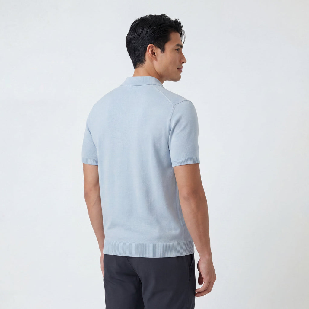 Legacy Resort Polo -- Mist Blue