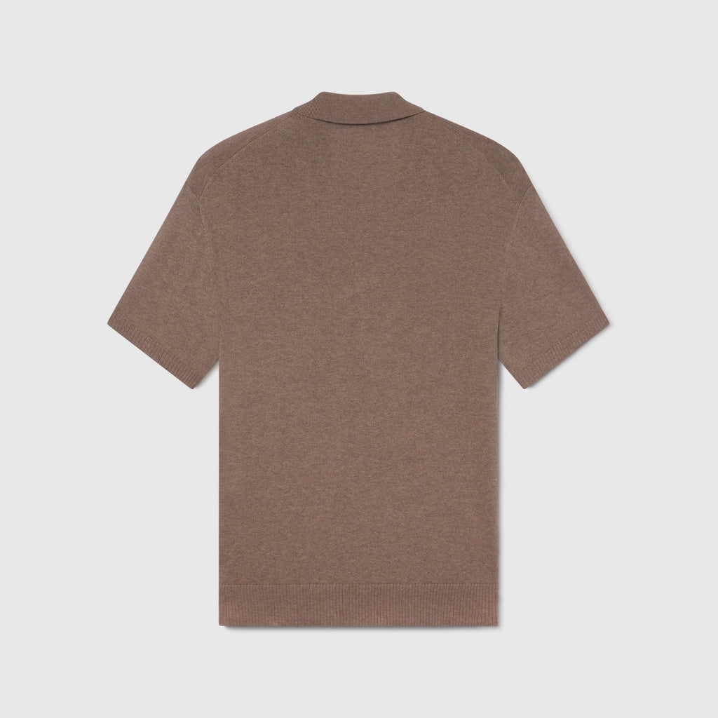 Legacy Resort Polo -- Mocha Heather