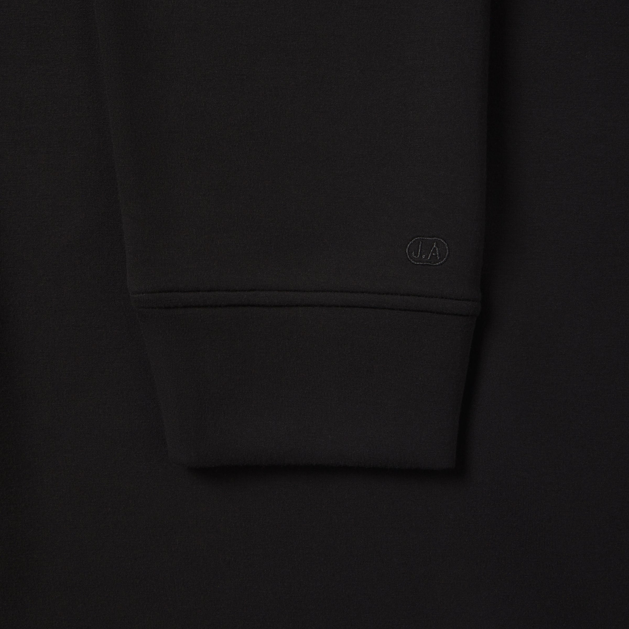 Sandwash Crewneck -- True Black