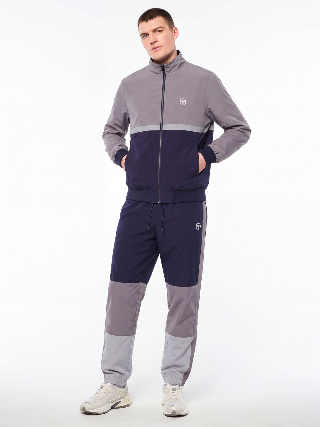 Portico Track Pant- Slate Gray