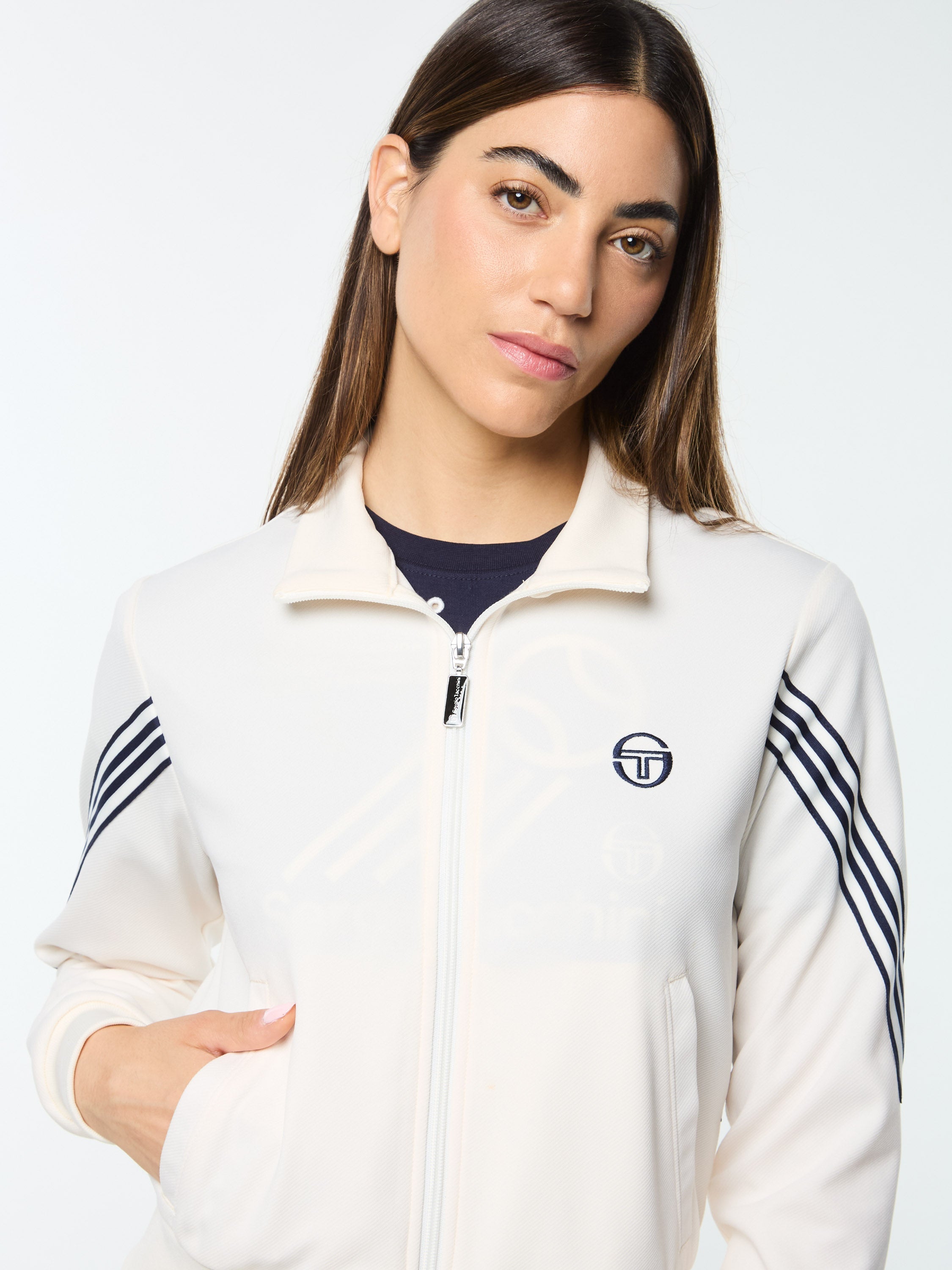 Sole Track Jacket- Gardenia