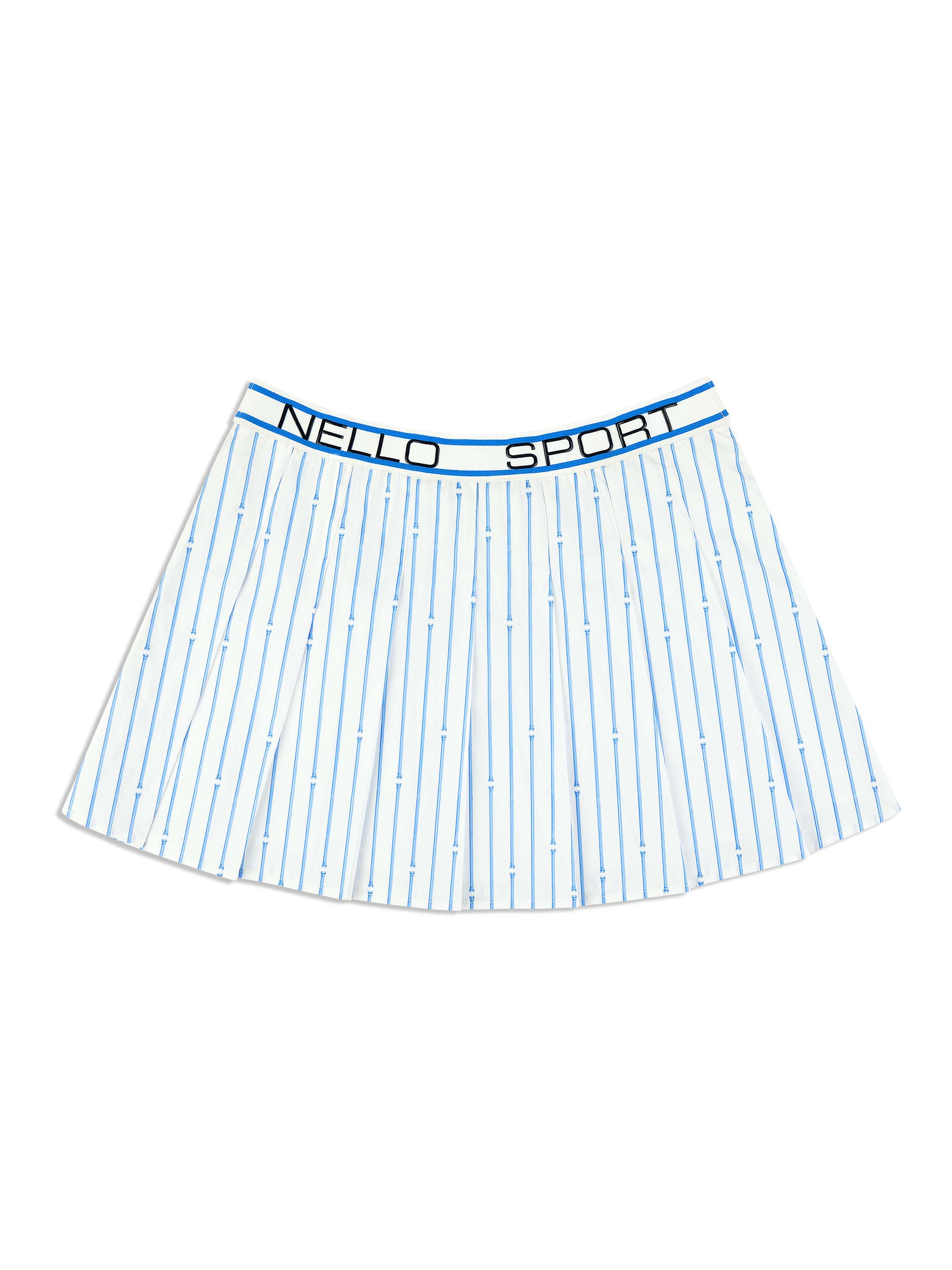 Colonna Cropped Skirt- French Blue