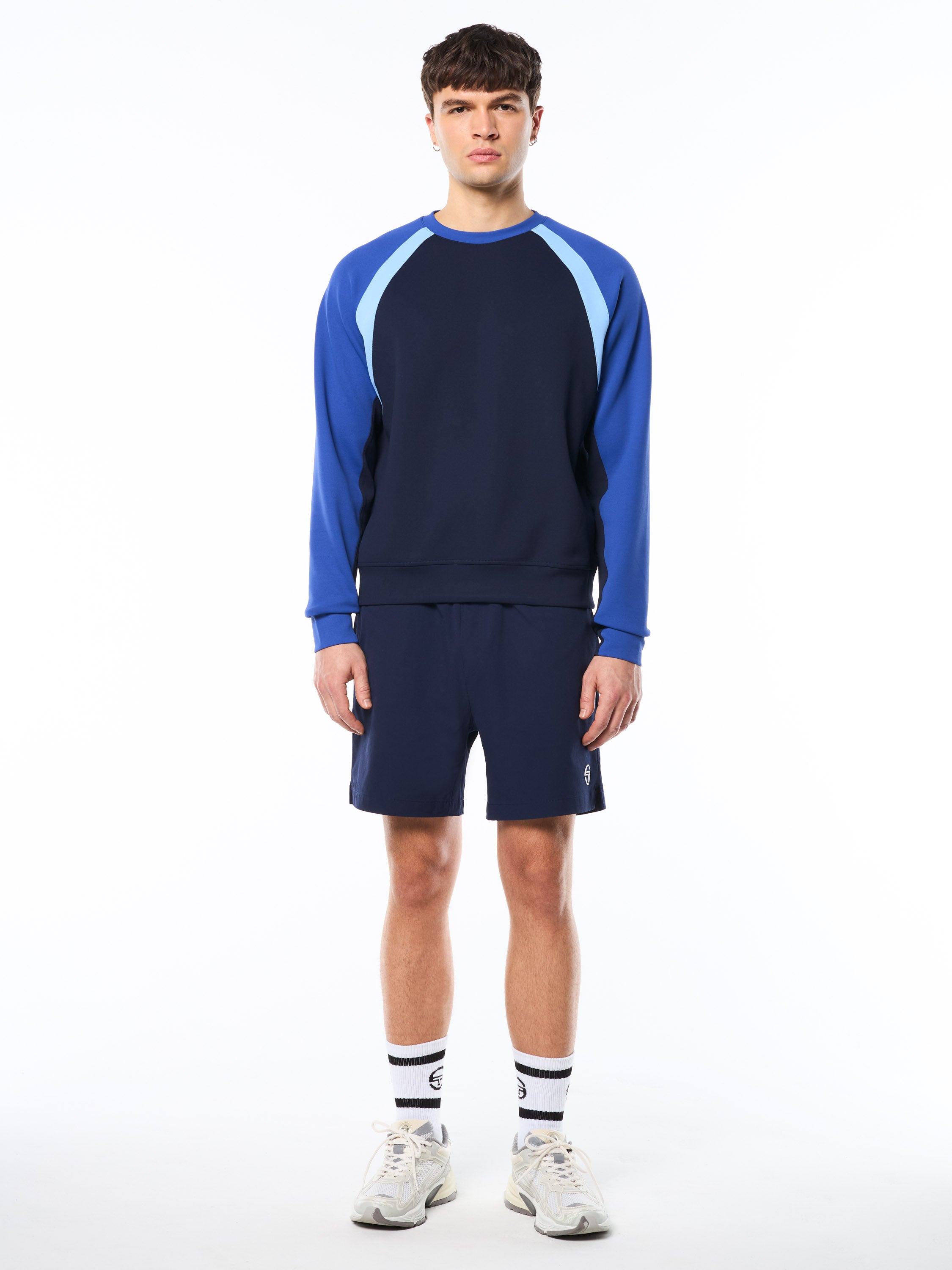 Sportivo Crewneck-Maritime Blue