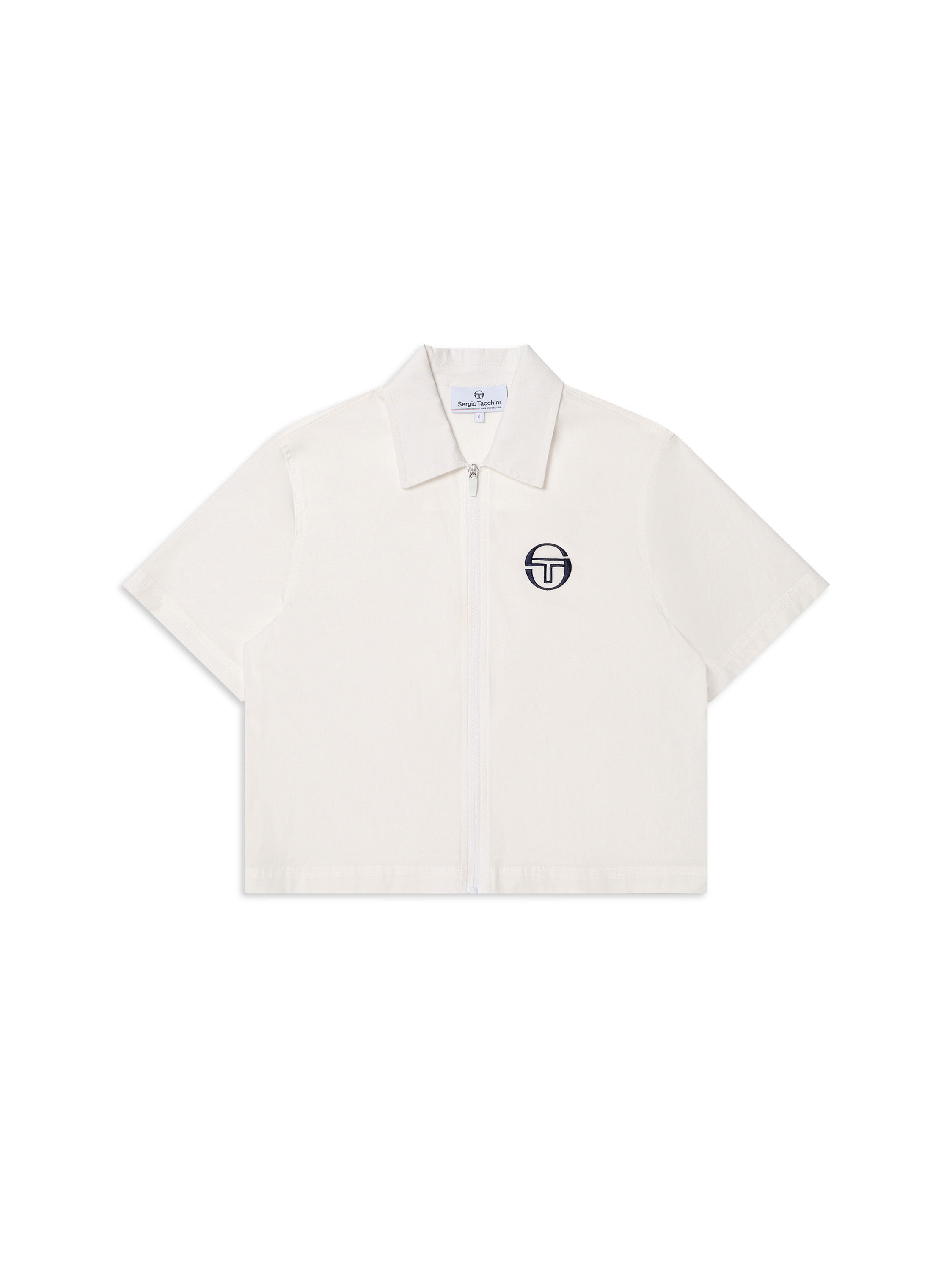 Women's Piano Cabana Full Zip-Brilliant White